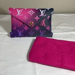 Louis Vuitton Midnight Fuchsia Medium Kirigami Pouch w/Insert Spring in the City